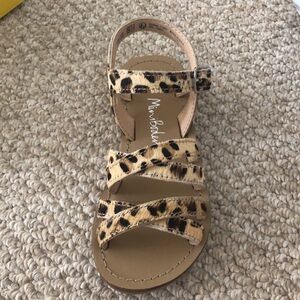 Mini Boden Cheetah Sandals